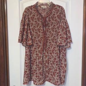 NWT max studio blouse size 3X